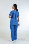 CLASSIC V-NECK-Female island-blue-3