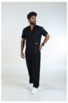 MANDRIAN-NECK-Male Black-1